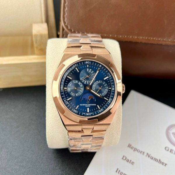 Vacheron Constantin Best Replica Watch Overseas 5500V Dial Blue 42.5mm