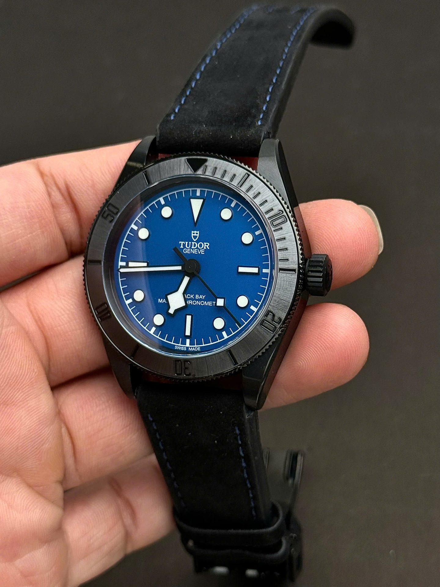 Dong-ho-Tudor-Black-Bay-Ceramic-M79210CNU-Mat-Xanh-Blue-Replica-Cao-Cap-41mm-2.jpg Tudor Black Bay Black Ceramic M79210CNU Best Replica Watch Blue Dial 41mm - Image 1
