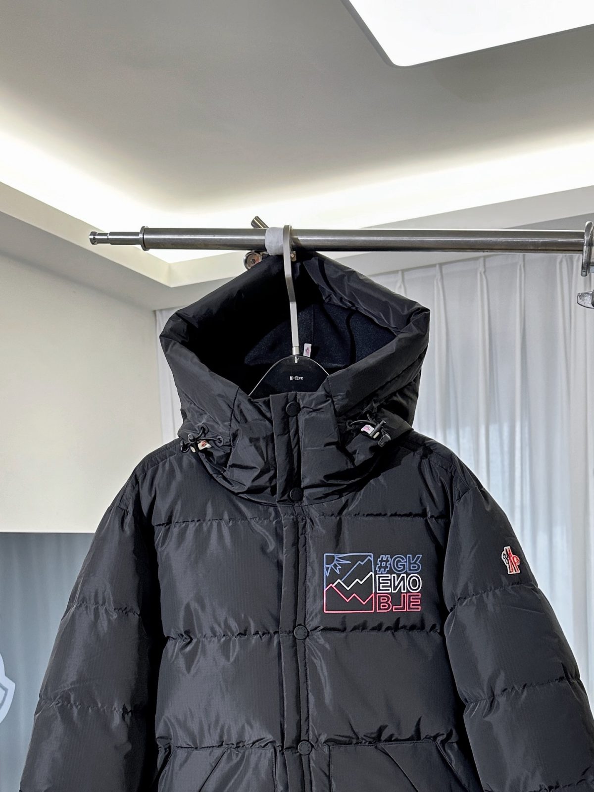 Moncler Grenoble Cristaux Hooded Down Ski Jacket - Image 8