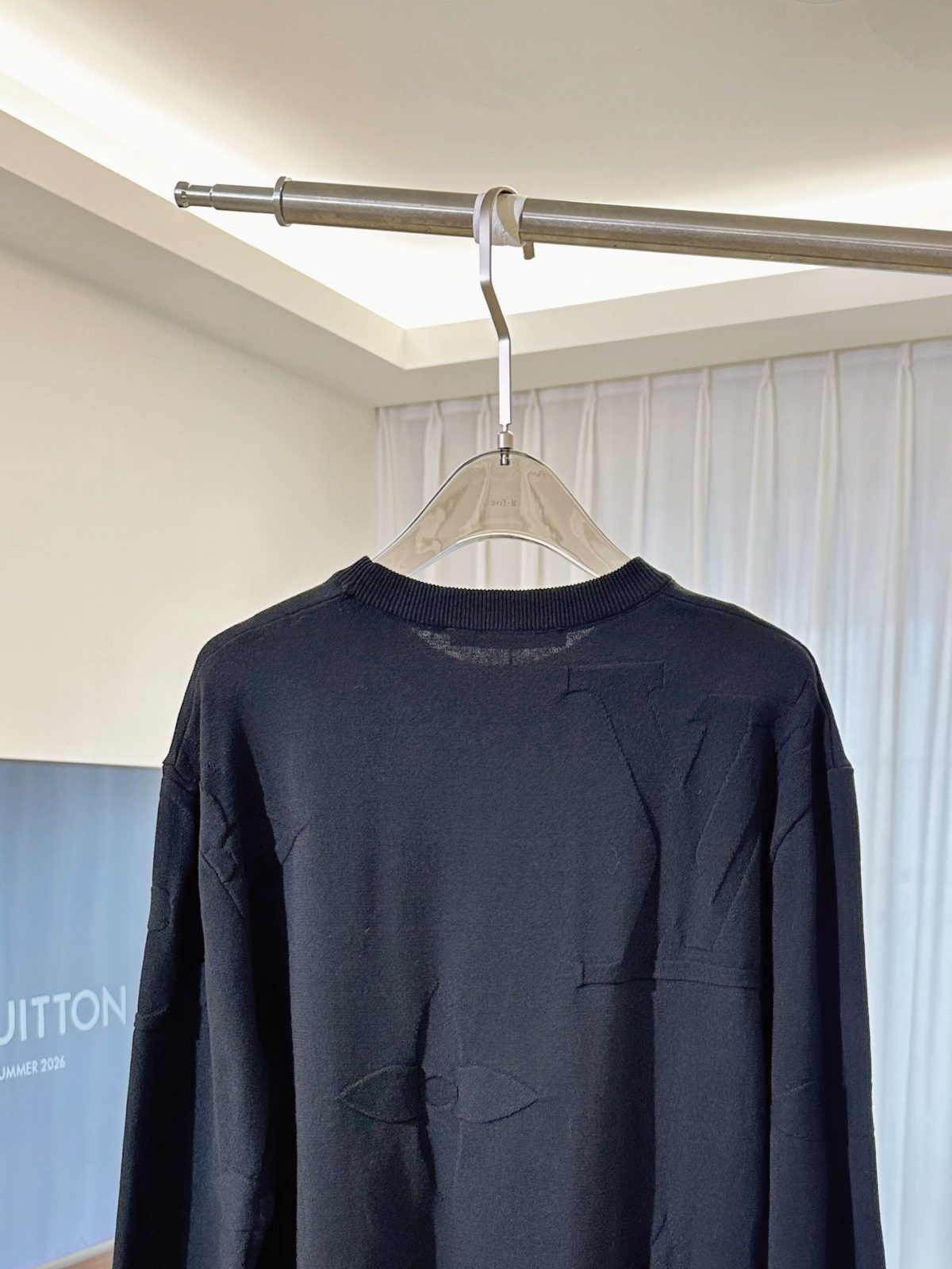 Louis Vuitton MONOGRAM Cotton Crewneck Knit (Allover Jacquard Edition) - Image 6