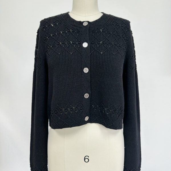 Chanel 2025 Resort “Diamond Knit Cardigan