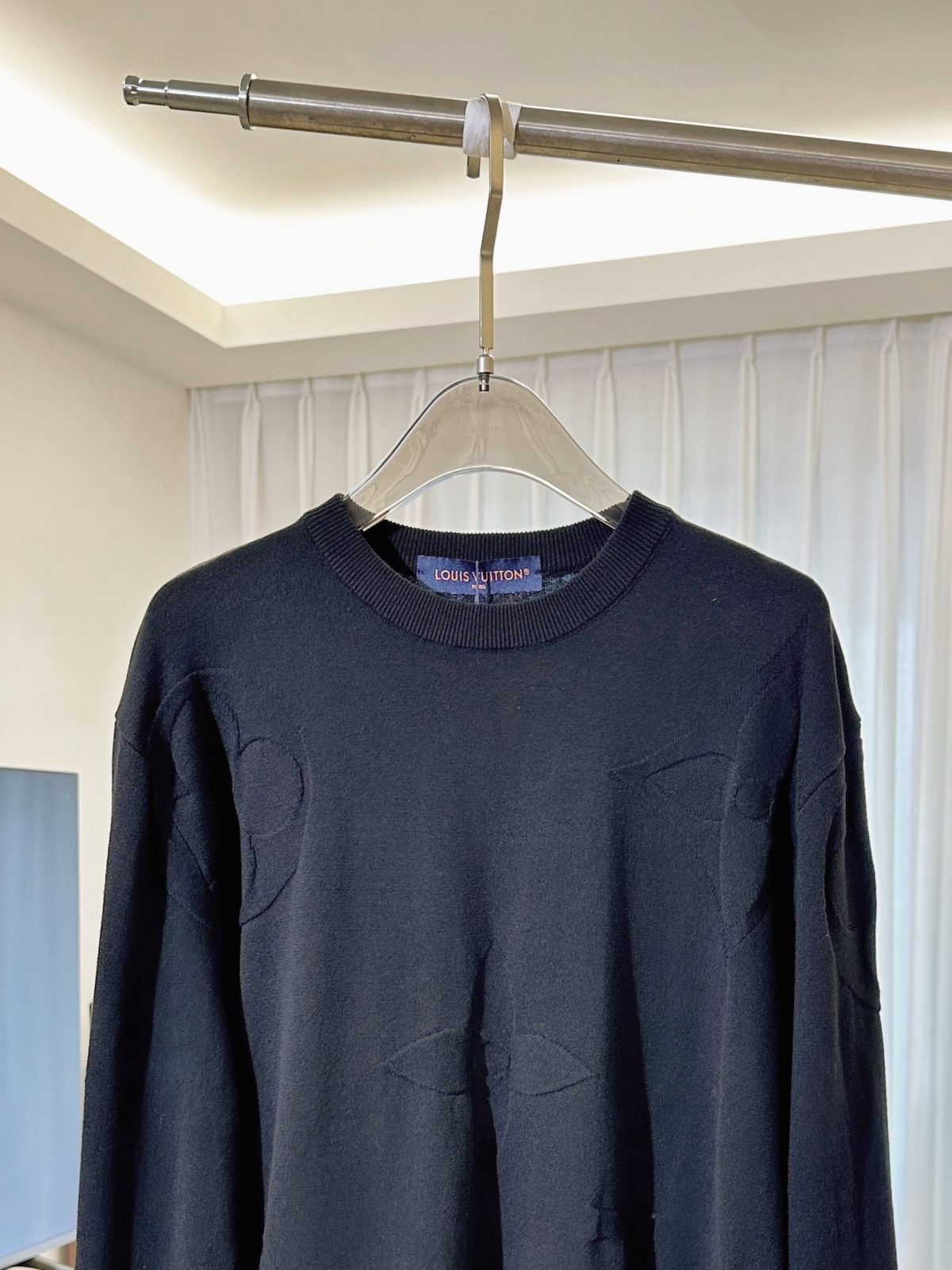 Louis Vuitton MONOGRAM Cotton Crewneck Knit (Allover Jacquard Edition) - Image 8