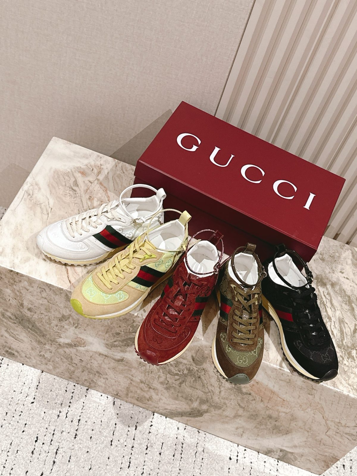 Gucci Ripple Sneakers | Innovative Line Design - Image 3