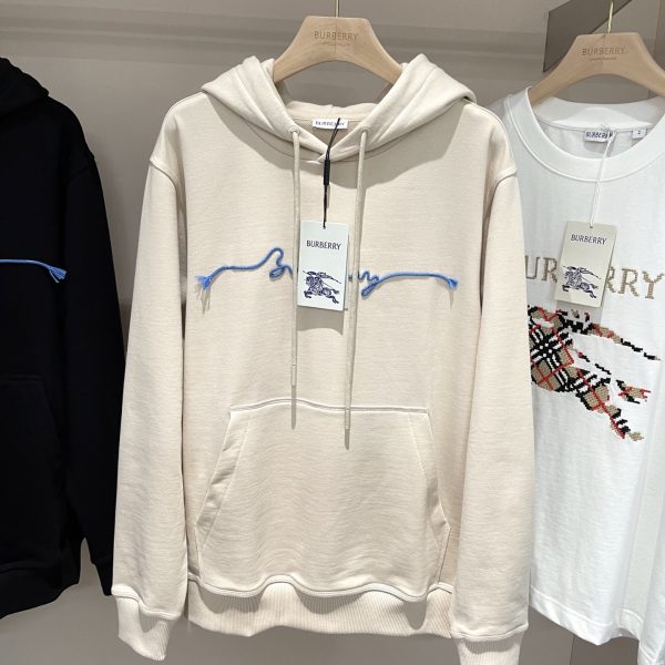 Burberry 2025 Pre-Fall Signature Logo Cotton Hoodie