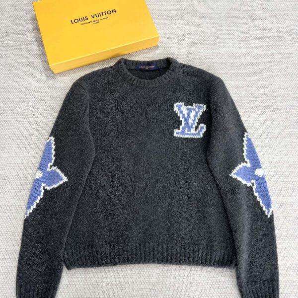 LV Classic Logo Letter Sweater