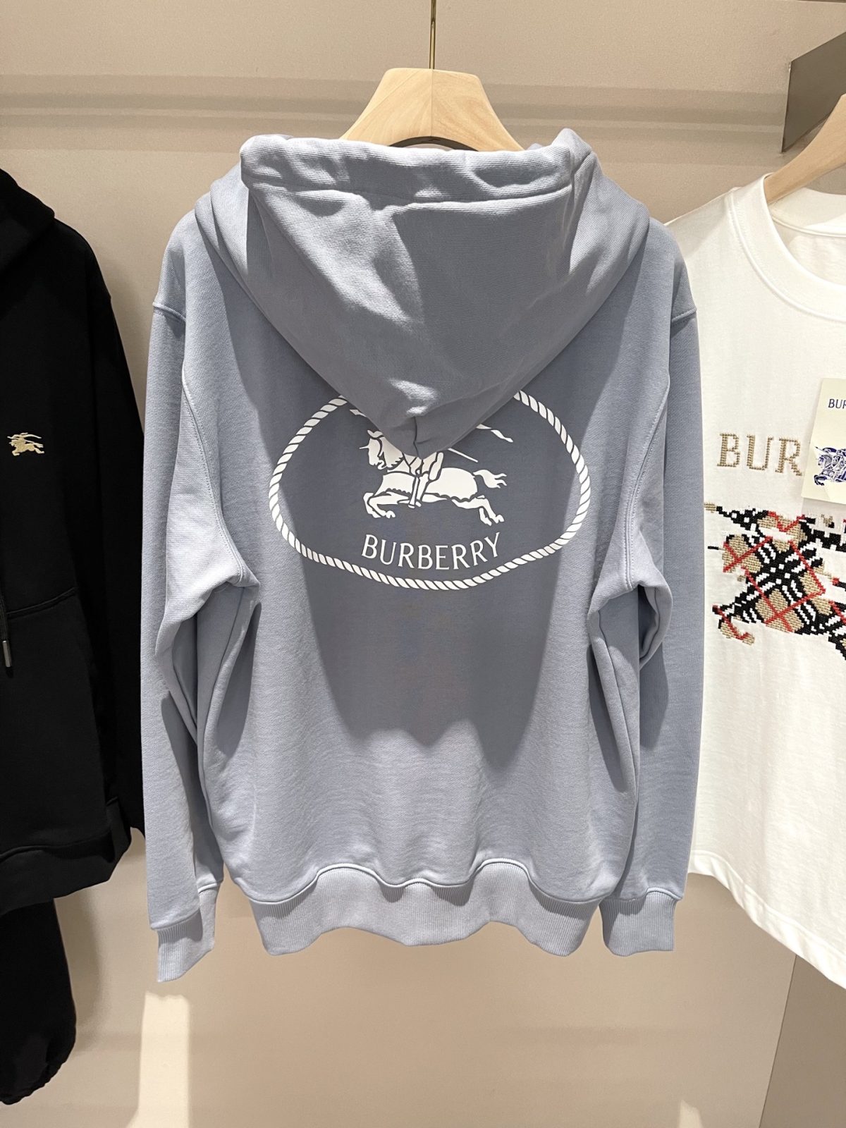 Burberry 2025 Fall/Winter EKD Zip Hoodie - Image 9
