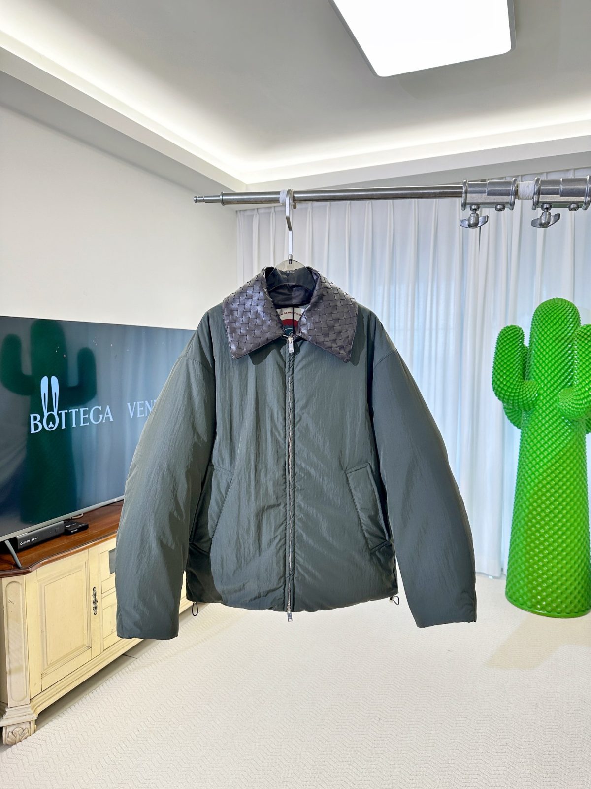 Bottega Veneta Technical Nylon Down Jacket - Image 9