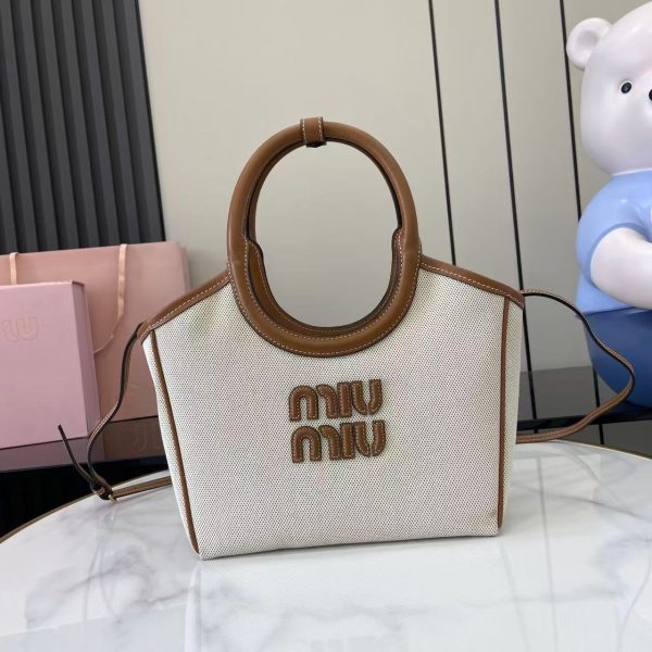 Miu Miu New Limited Edition Tote Bag at Isetan | Denim Fabric