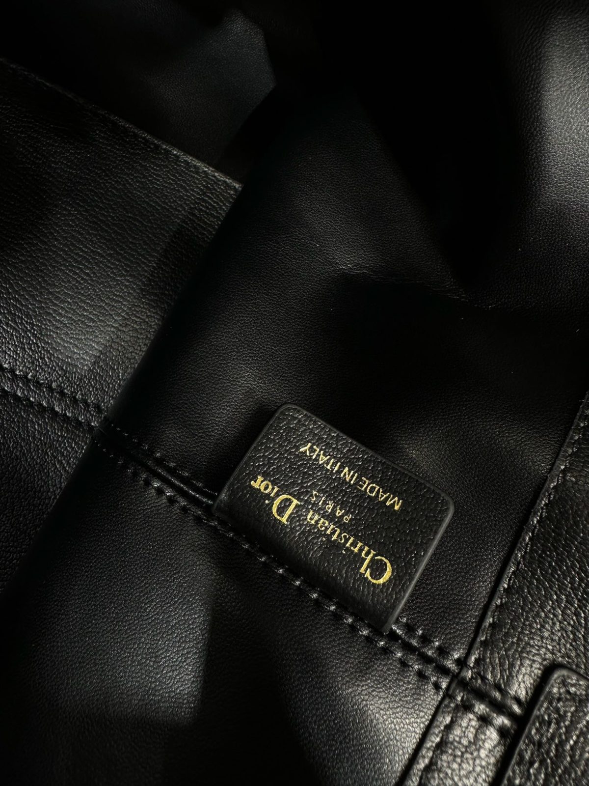 Dior Toujours Bag (Large, Black Goatskin) - Image 9